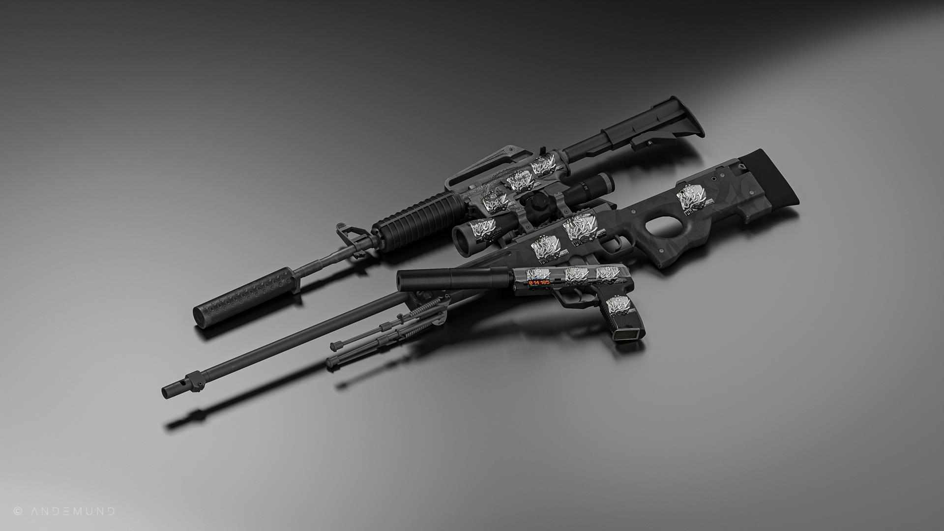 CS2 饰品渲染作品 2